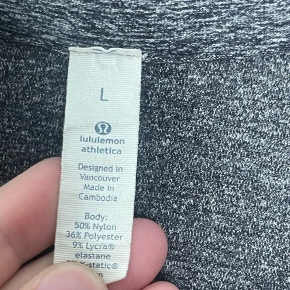 lululemon athletica Gray Men's Shirt - Picture 4 of 5